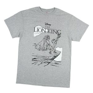 NWT Adult Unisex Disney The Lion King Gray T-Shirt